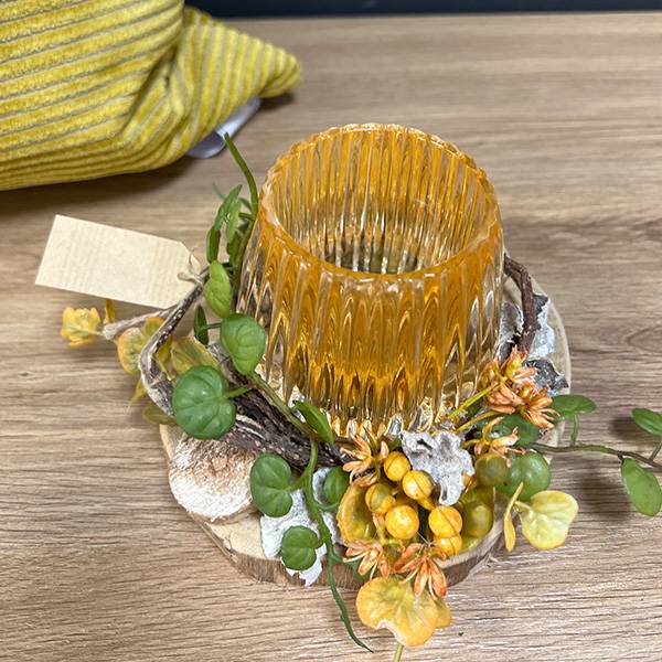 Gesteck Orange klein | handgefertigt | Mooie Tijd